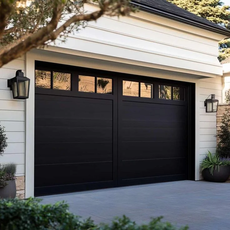 Stylish modern garage door installation and repair services in Tallahassee.